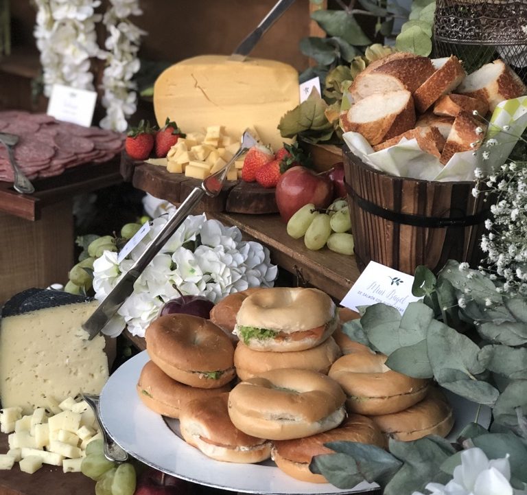 Mesas de quesos y entrepanes
