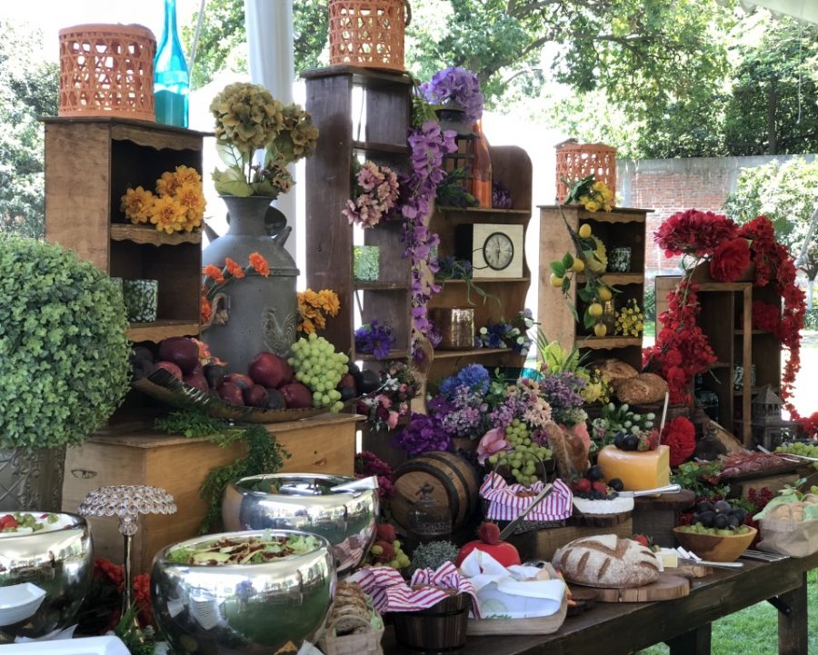 Mesas de quesos y entrepanes