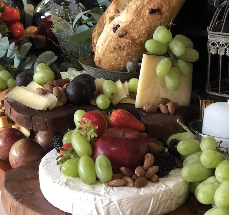 Mesas de quesos y entrepanes