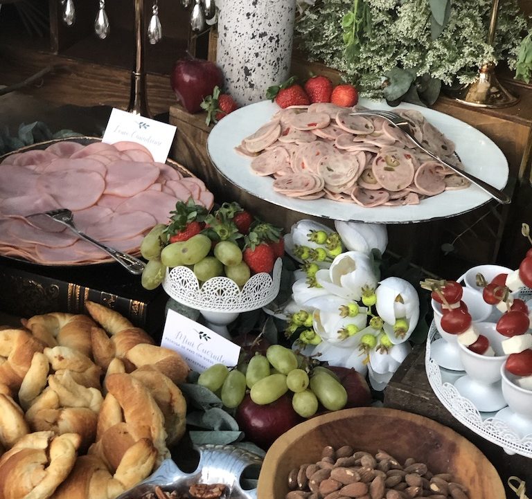 Mesas de quesos y entrepanes