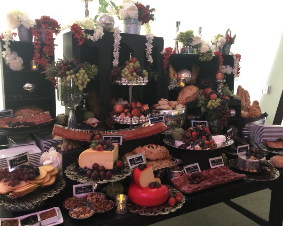 Mesas de quesos y entrepanes