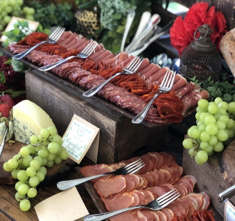 Mesas de quesos y entrepanes